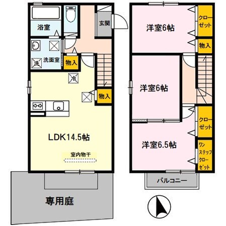 紀三井寺駅 徒歩7分 1-2階の物件間取画像